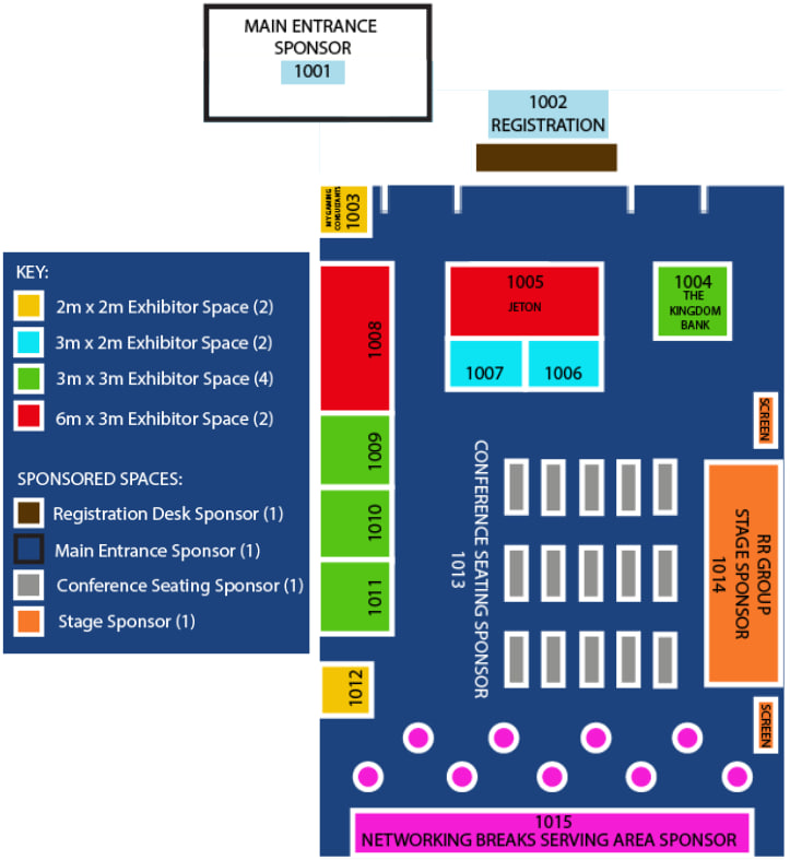 Cyprus Gaming Show (CGS) 2024 floor plan