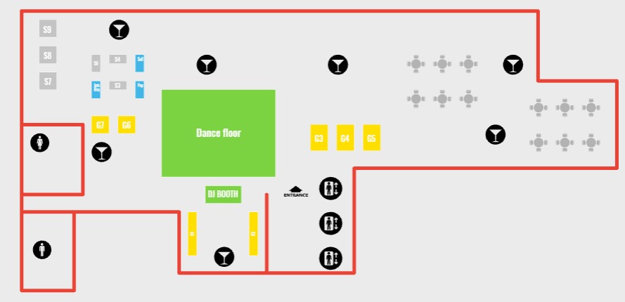 SiGMA x AW Official Party FloorPlan