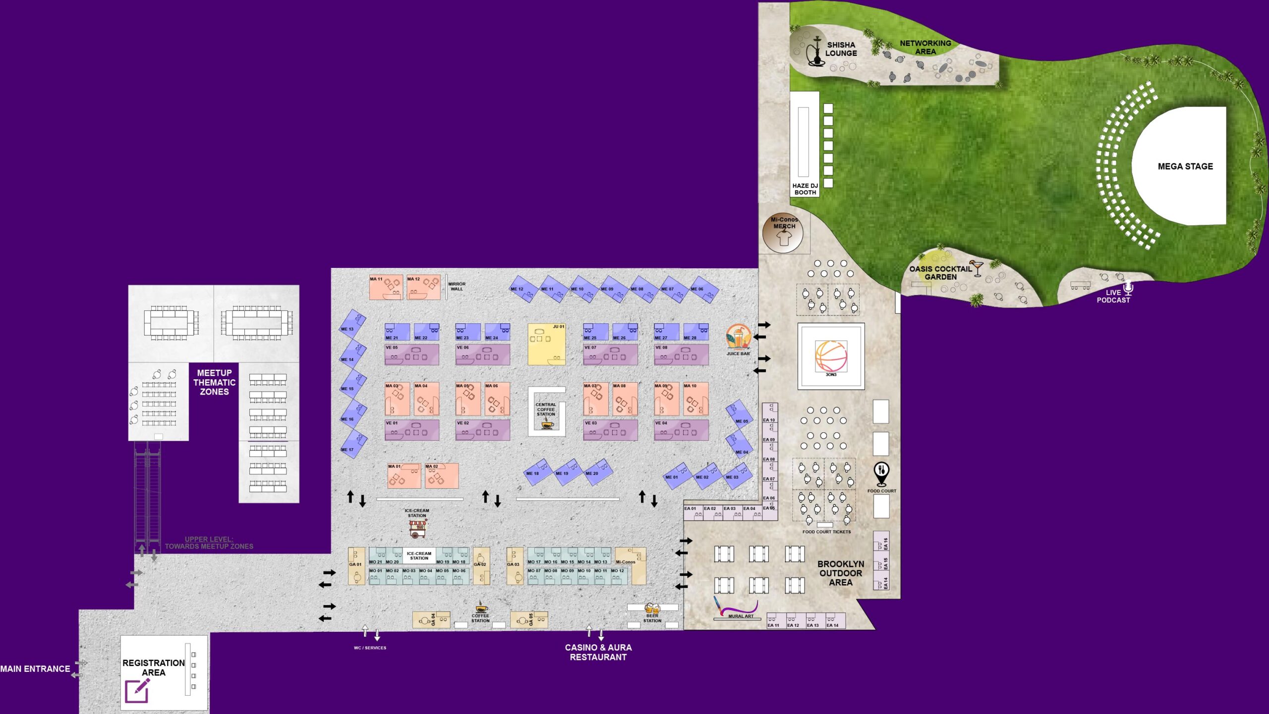 i-con 2025 expo floor plan